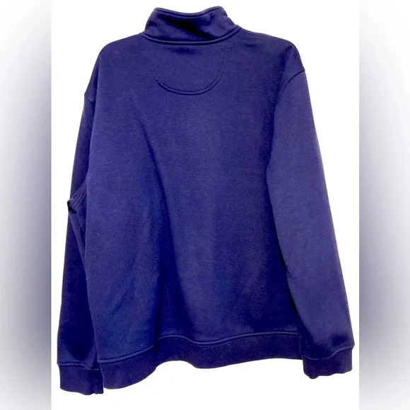 IZOD Advantage Performance 1/4 zip pullover sweater blue men’s size XXL - Picture 3 of 4